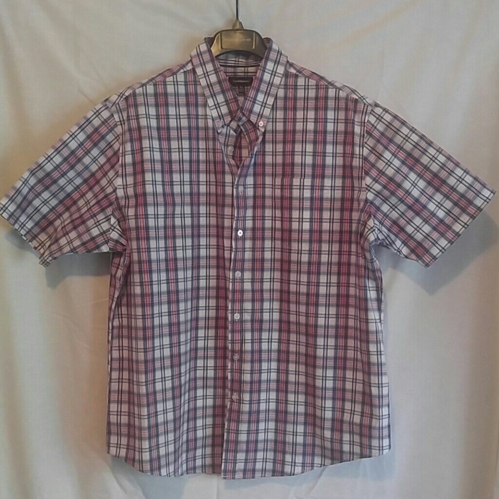 CROFT & BARROW MEN'S SHORT SLEEVE SHIRT